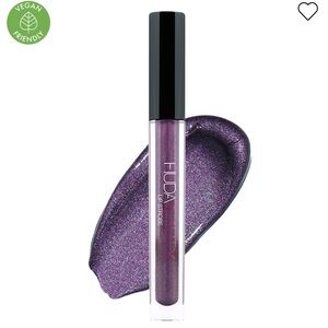 Huda Beauty Lip Strobe Metallic Lipgloss in Moody NIB